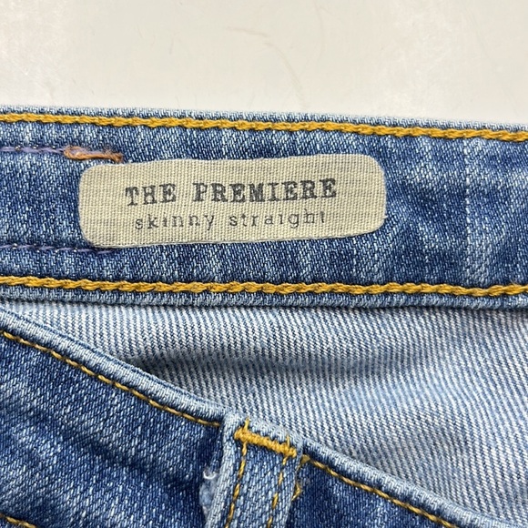 Ag Adriano Goldschmied The Premier Skinny Straight Size 25R - Picture 10 of 16